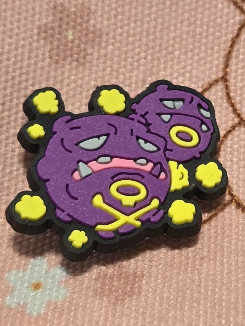 3/$10 Weezing Pokémon Jibbitz Croc Charm Gen 1